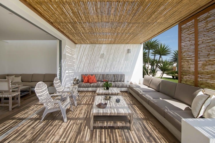 terrasses modernes design-extérieur-maison-revêtement-en-bois