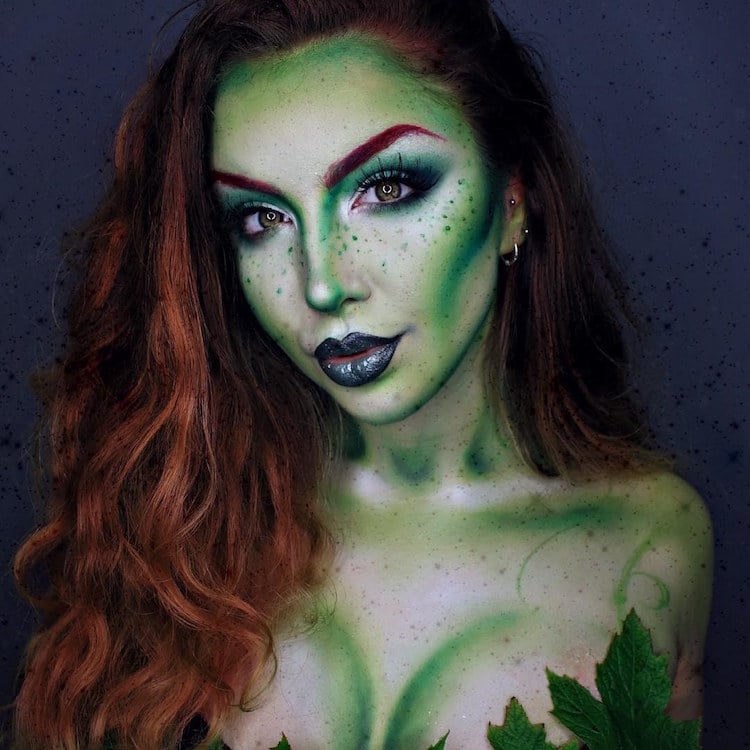 tuto-maquillage-Halloween-haut-en-couleurs-nuances-vertes
