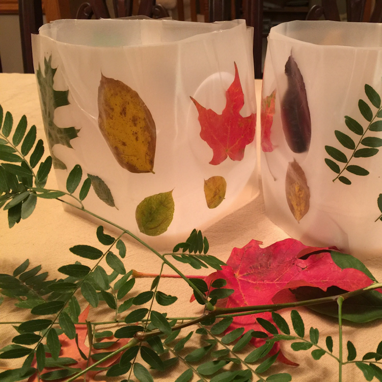 activités feuilles automne maternelle materiel lanternes