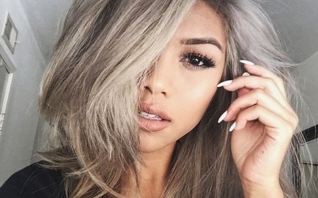 blond cendré cheveux mi-longs tendances coiffure automne blond foncé