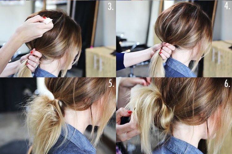 Suivez nos pas à pas de coiffure facile pour cheveux mi long à faire