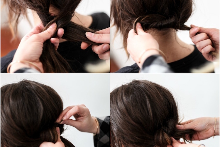 Suivez nos pas à pas de coiffure facile pour cheveux mi long à faire