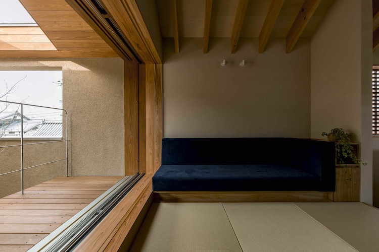 coin détente style japonais baies maison longueur