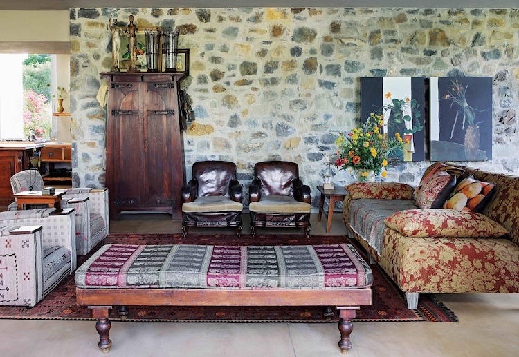 décoration africaine meubles artisanaux salon