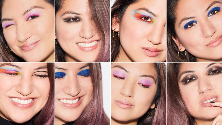 maquillage automne yeux prononcés tendances automnales makeup femme 2017