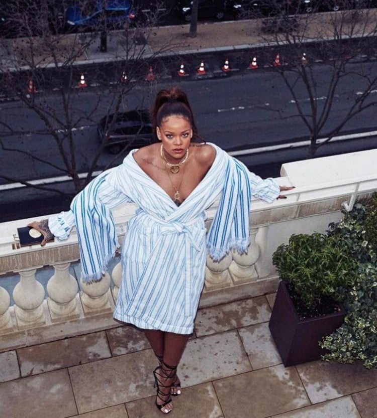 Taille de Rihanna astuces pratiques femme ronde style mode habits
