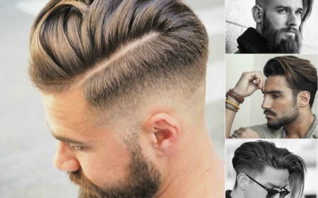 coiffure sur le côté variantes longueurs styles