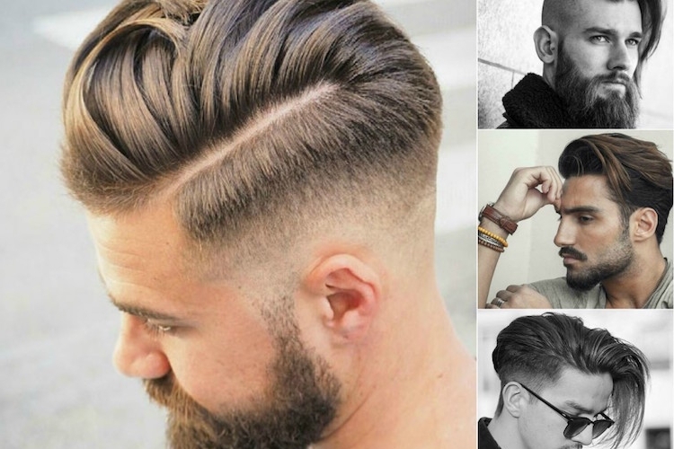 coiffure sur le côté variantes longueurs styles