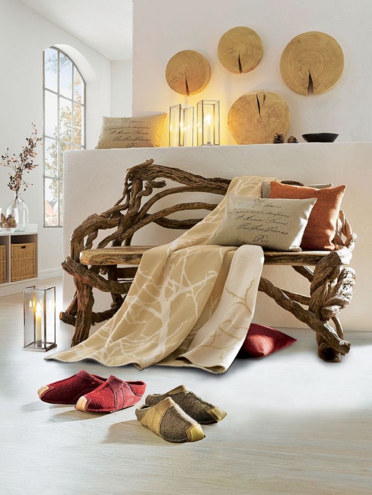 décoration chalet montagne style norvégien maison architecte contemporaine bois brut laine