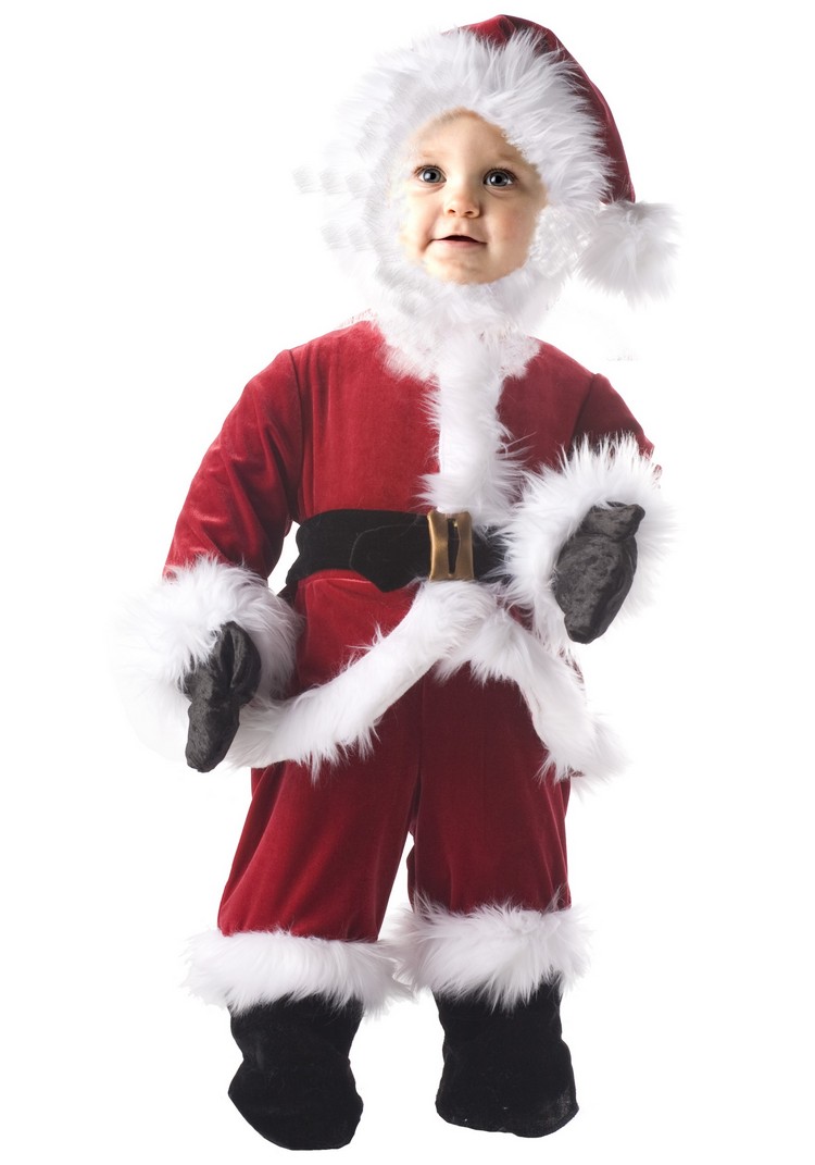 déguisement père noël enfants idées fête 2017 fabrication diy bricolage