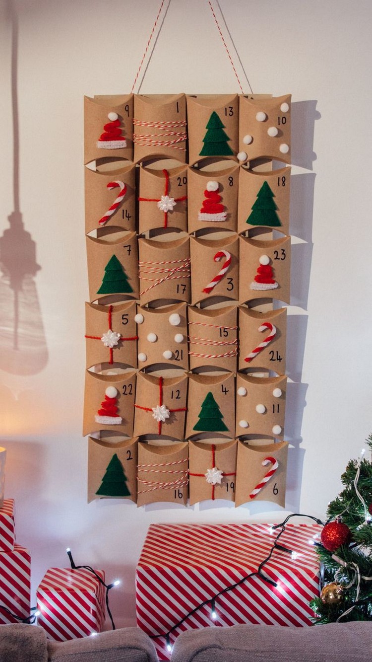 emballage cadeau original pour Noël 2017 comment émballer notre calendrier de l'Avent