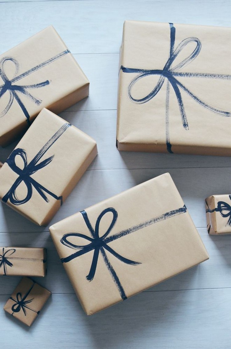 emballage cadeau original pour Noël 2017 idée craft fête activité manuelle