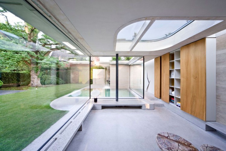 extension maison de plain pied en bois design moderne idée aménagement jardin