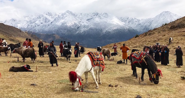 meilleures destinations touristiques 2018 Bhoutan village Laya
