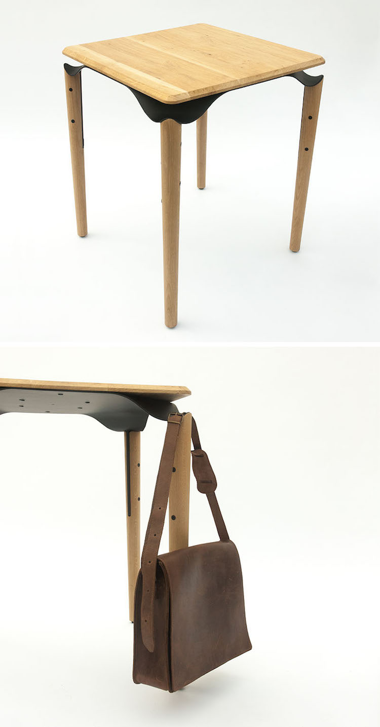 meubles design table à manger Trapesi Bistro-Phebos Xenakis
