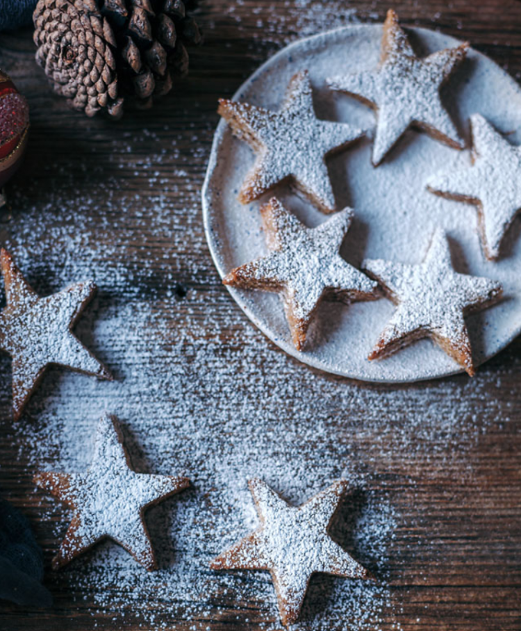 recette biscuit de Noel sans gluten etoiles amandes farine coco vanille