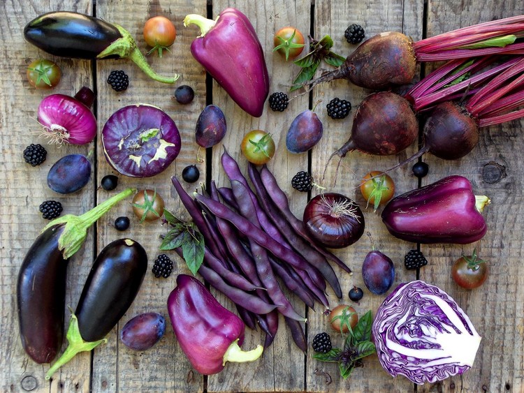 couleur de l annee 2018 pantone aliments ultra violet