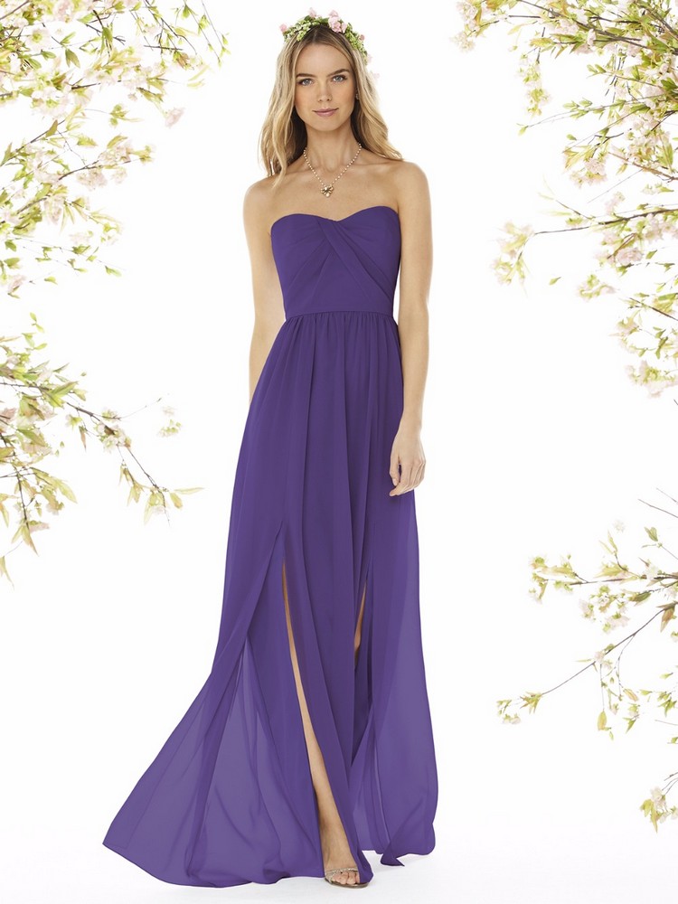 couleur de l annee 2018 pantone ultra violet robe longue elegante