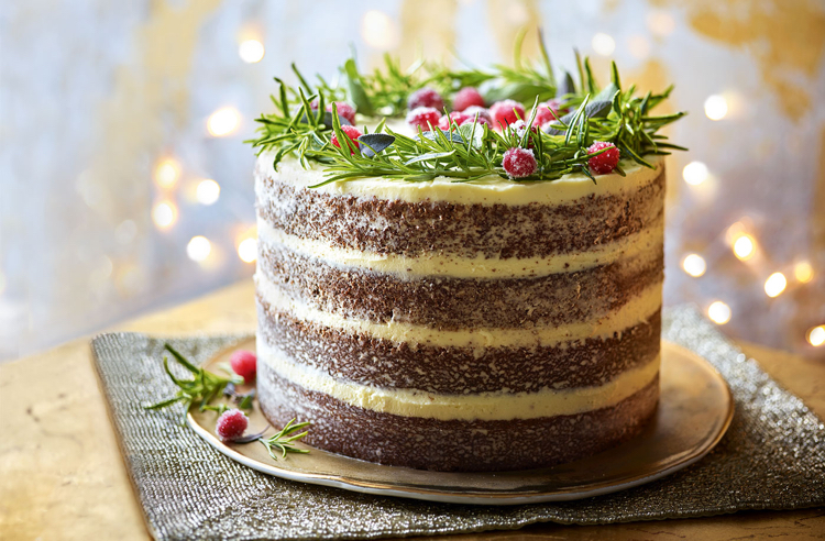 décoration gâteau Noël crème beurre fondant idée gourmande