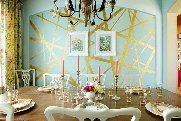Décoration murale salle à manger en 30+ propositions artistiques à copier!