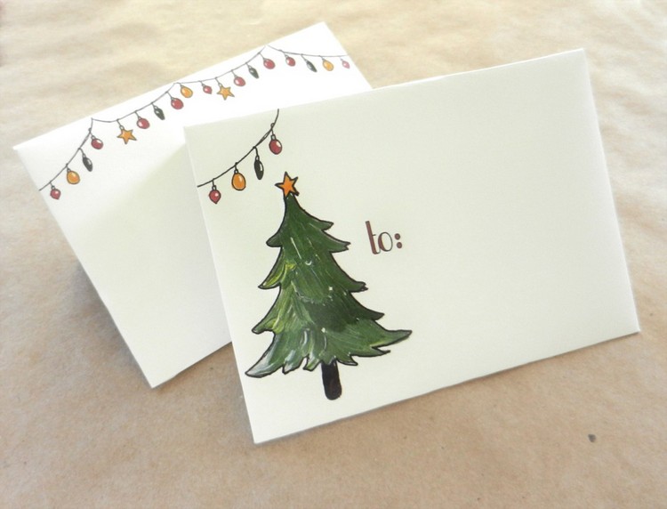 Tuto : des enveloppes cadeaux pour Noël 