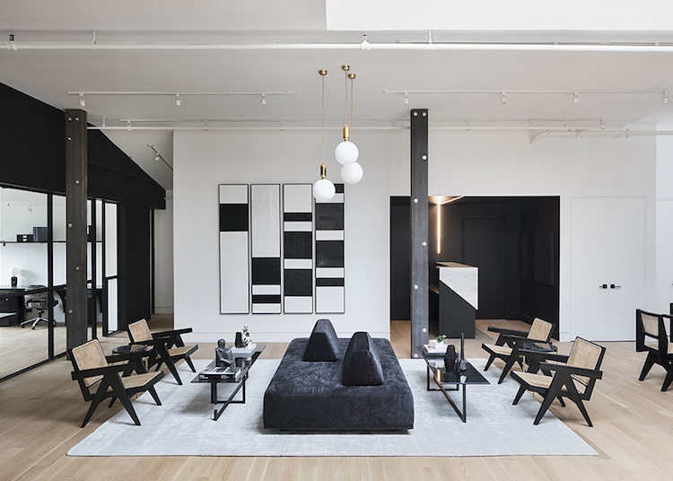 espace coworking meubles design Brooklyn New York