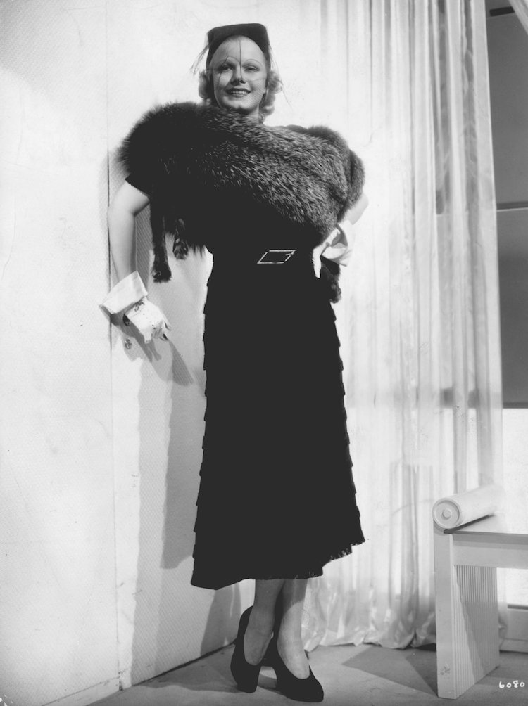 evolution de la mode annees 1930 Jean Harlow classicisme conservatif