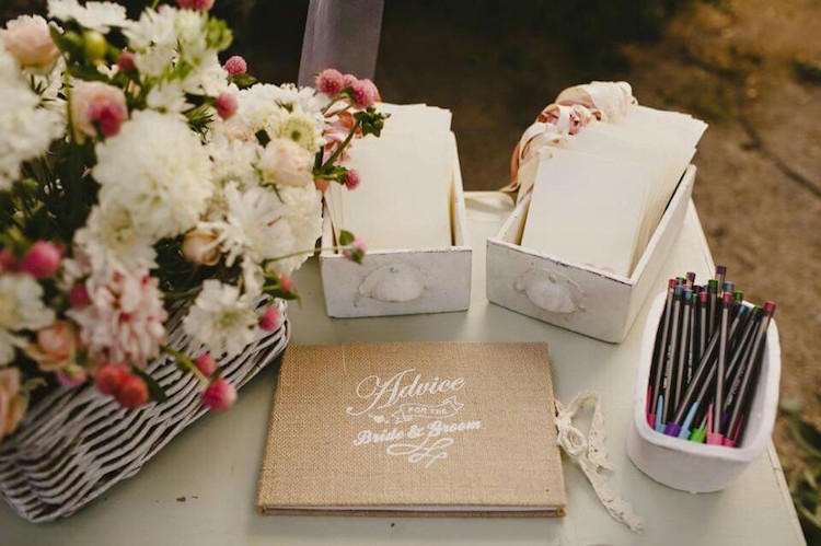 livre d or mariage style vintage romantique