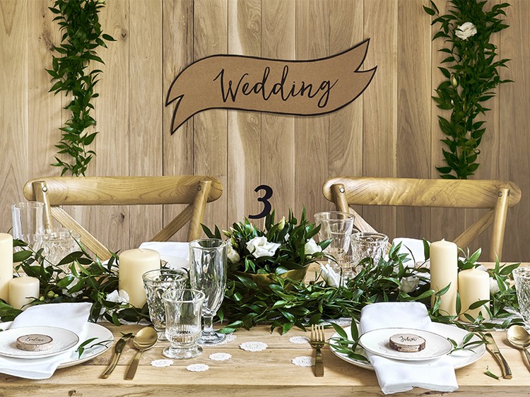mariage rustique déco idée de décoration de la table