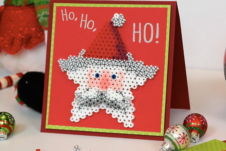 Père Noël : bricolage Pere Noel - Noel Tête à modeler