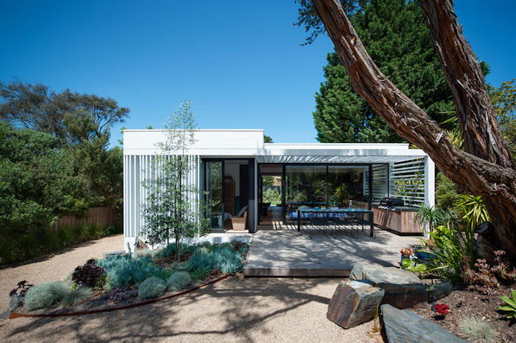 petite maison australie terrasse pergola jardinet