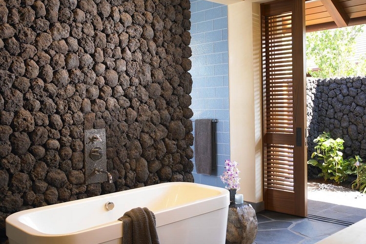 Salle de bain en pierre naturelle 55 idées modernes et sophistiquées — free download