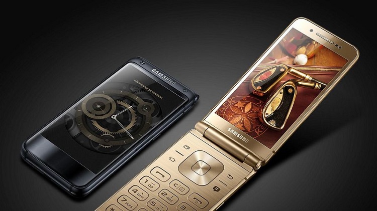 Samsung Galaxy X prototype téléphone clapet design moderne smartphone