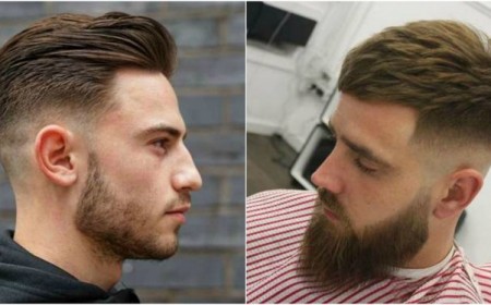coiffure homme dégradé mi-long