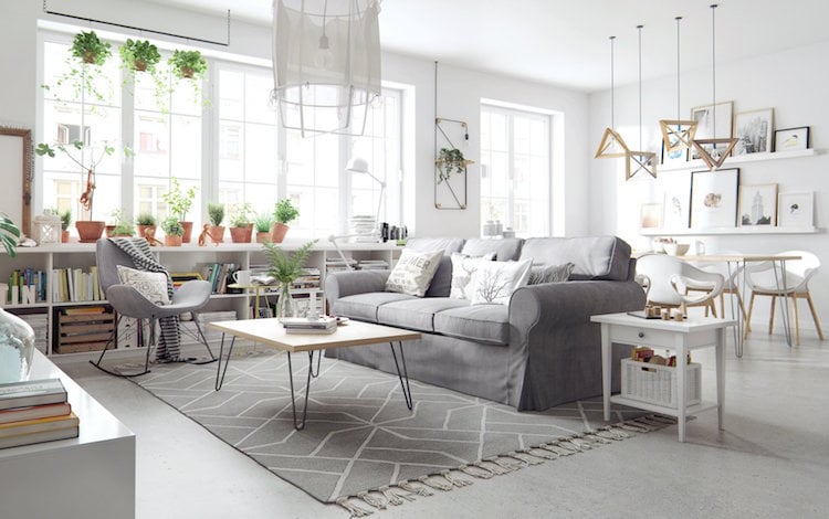 comment choisir une table basse pour salon plateau bois meubles gris