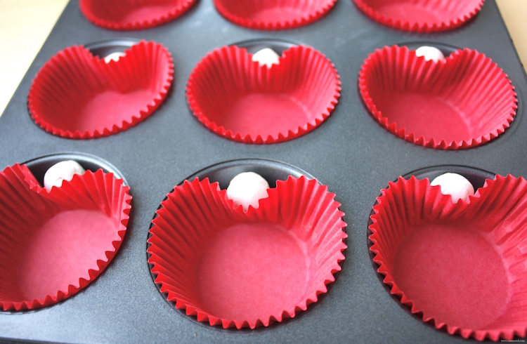 comment faire des cupcakes en forme de coeurs sans moules pour St Valentin