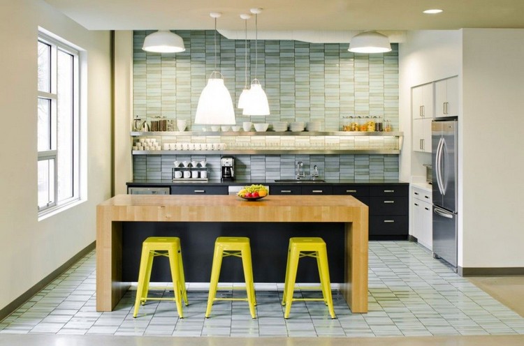 comptoir de cuisine bois design moderne conseils pratique choix mobilier