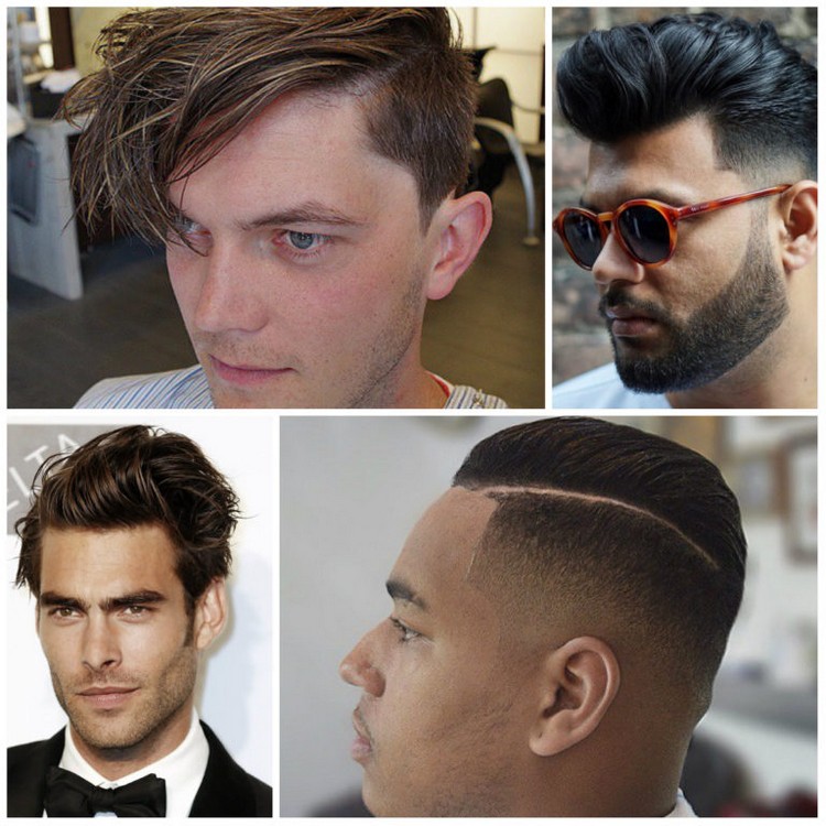 coupe de cheveux homme tendance avec raie côté conseils pratiques tendances capillaires masculins 2018