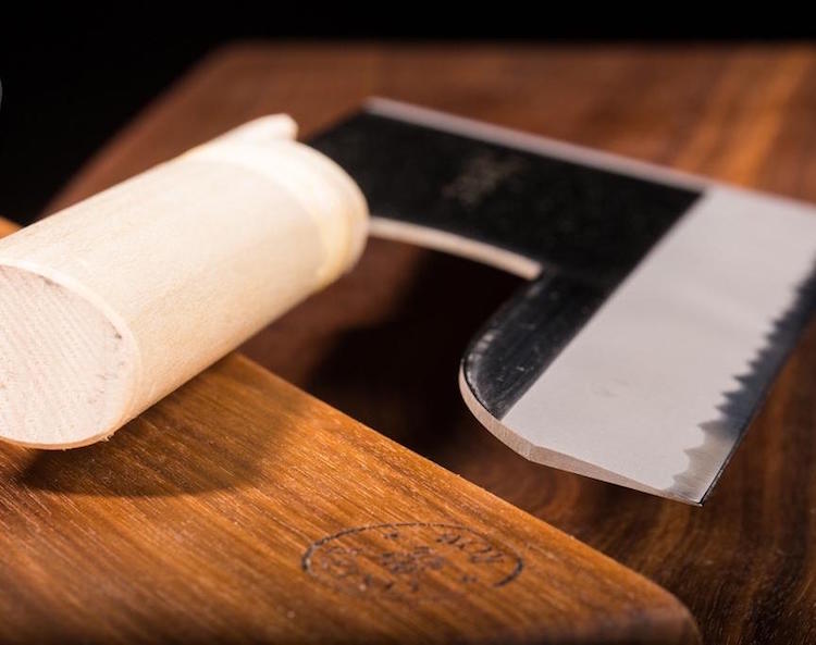 couteaux japonais sobakiri pour les nouilles