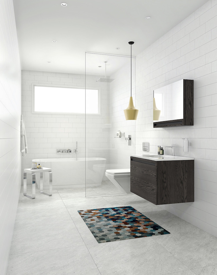 design salle de bain et décoration de style moderne