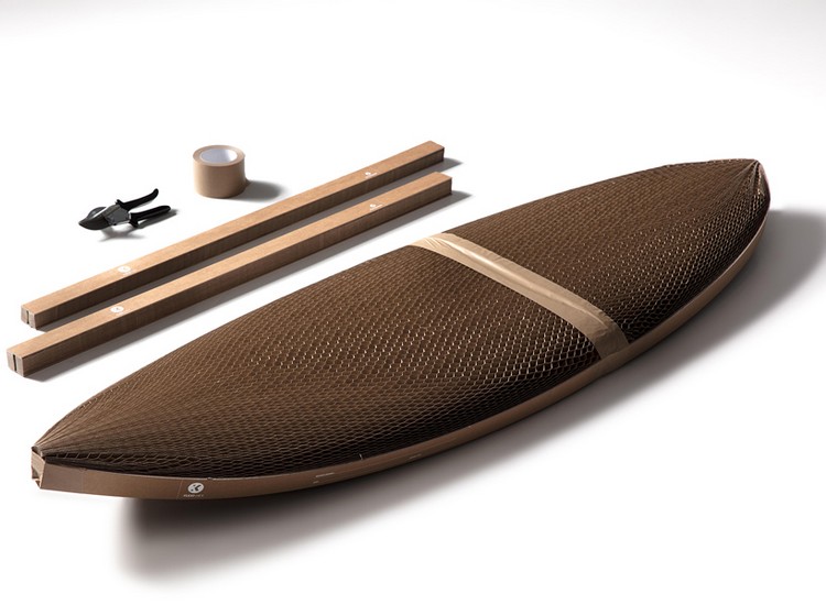 emballage recyclable planches surf protection écologique durable
