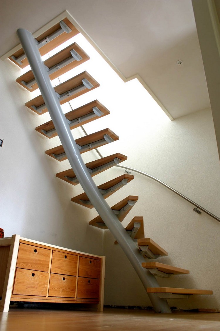 escaliers intérieurs bois idée magnifique