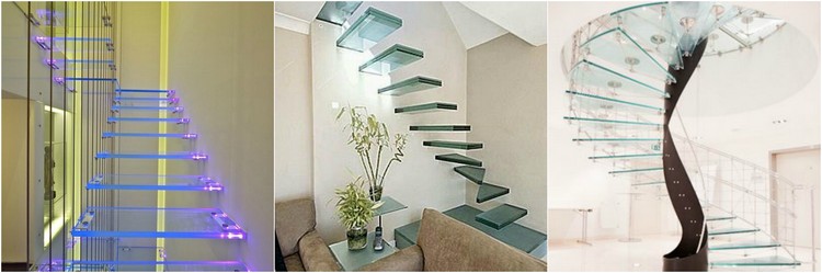 escaliers intérieurs verre idées époustouflantes
