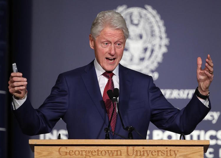 être végan et célèbre - Bill Clinton- ex-président américain
