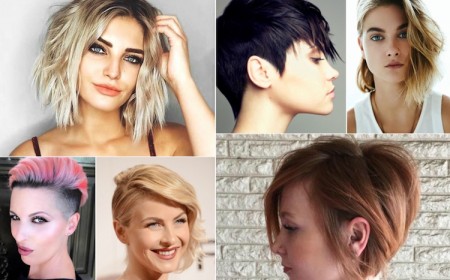 idées tendance 2018 coupes et coiffures cheveux courts femme