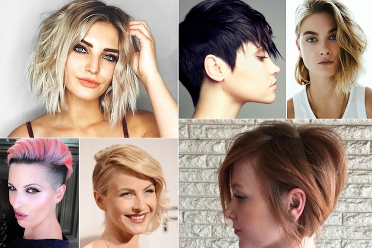 idées tendance 2018 coupes et coiffures cheveux courts femme