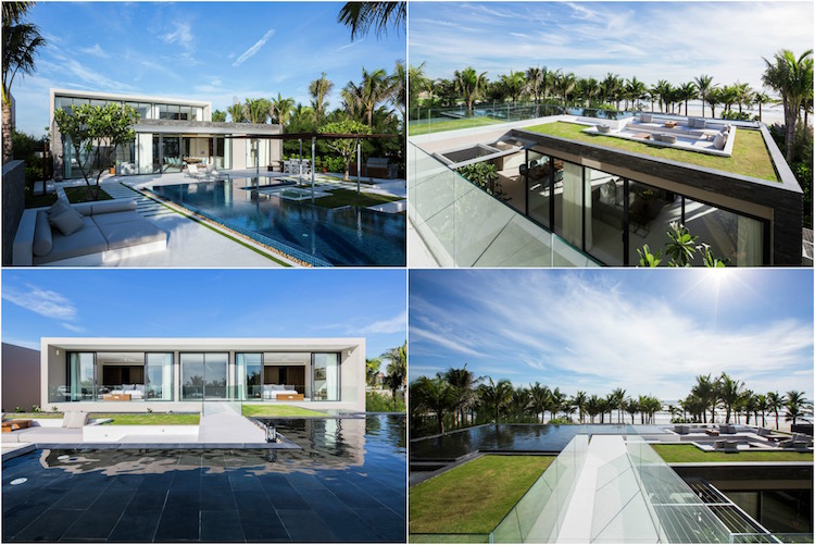 maison avec toit terrasse Naman Residence Vietnam MIA Studio