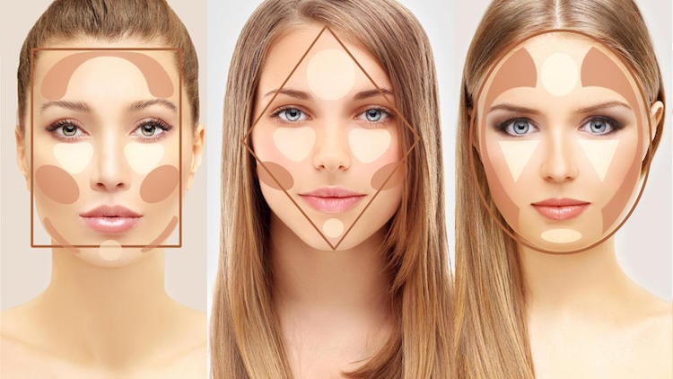 maquillage contouring selon la forme de votre visage