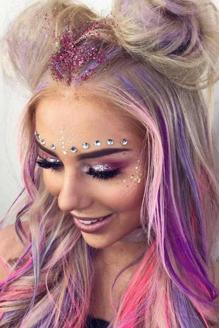 Maquillage de fête: 100 idées formidables pour être la star du party!