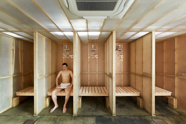 micro logement sauna